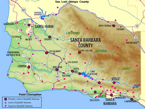 Santa Barbara Wineries Map