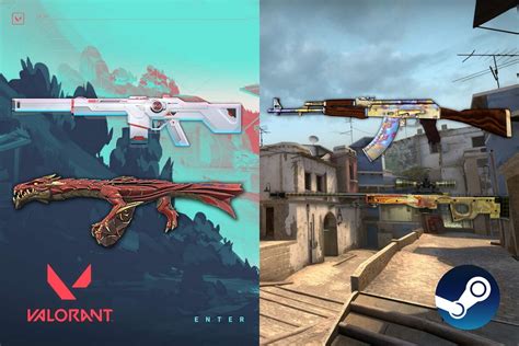 Valorant vs CS:GO : Skin market comparison