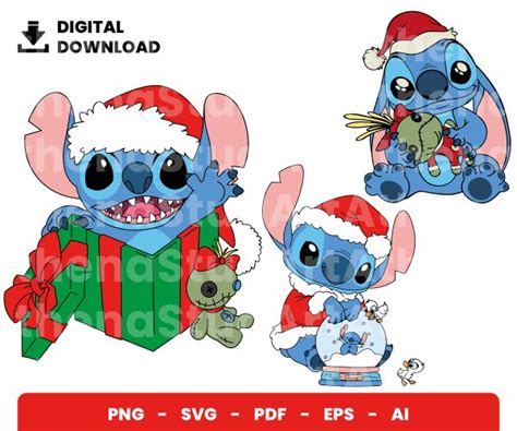 03 Clipart – Christmas Stitch – eclipArtCo