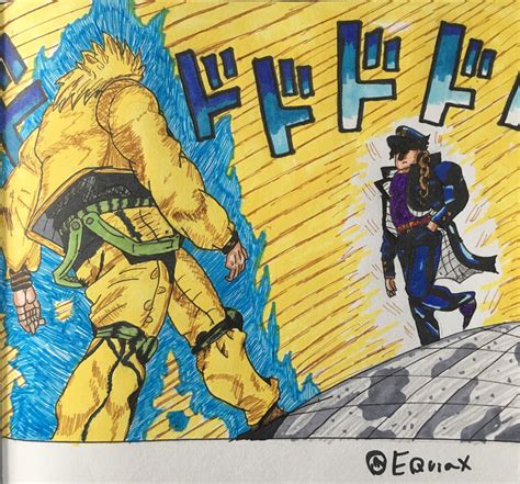 [Fanart] DIO walk panel : r/StardustCrusaders