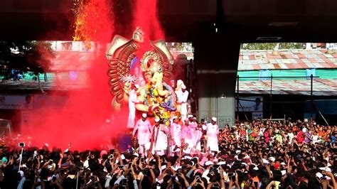 LALBAUGCHA RAJA VISARJAN LIVE 2017 - YouTube