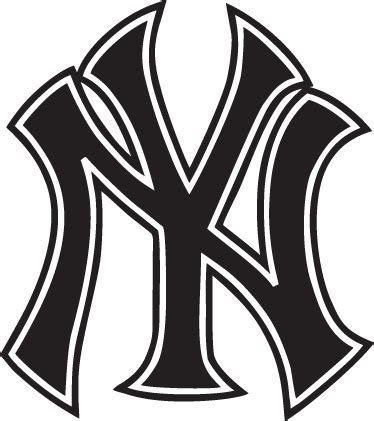 New york yankees heart logo svg mlb svg eps dxf png digital file – Artofit