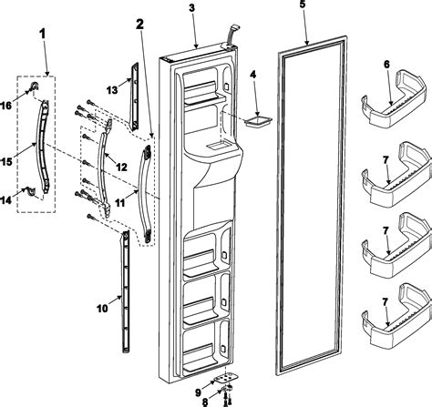 Refrigerator Parts: Samsung Refrigerator Parts List