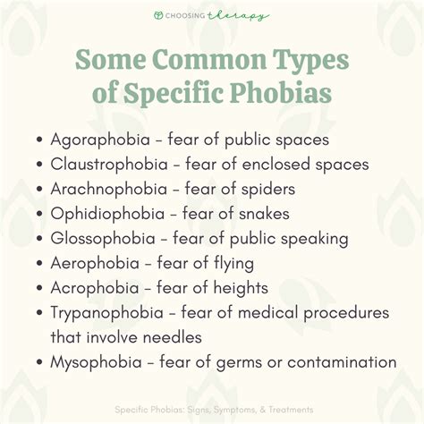 What Are Specific Phobias?