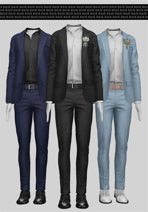 Stylish Sims 4 Men's Clothing