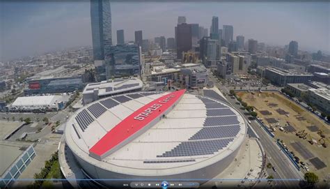 Staples Center - Color and Roof Restoration - Western Colloid