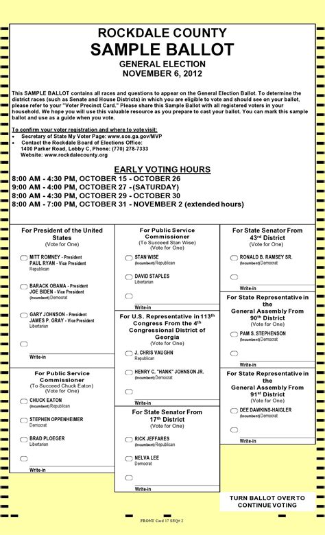 39 Election Ballot Templates (+Voting Forms) ᐅ TemplateLab