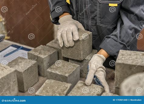 Laboratory for Testing Building Materials. Stock Photo - Image of ...