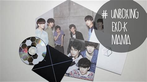 [Unboxing] EXO K Mama 1st Mini Album Review - YouTube