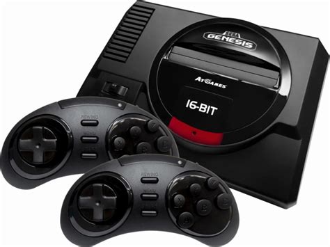 Sega Genesis Flashback Game Console Mini HD 720p HDMI 85 Built-in Games ...