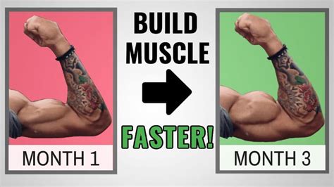 How To Build Muscle Faster: 3 Science-Based Training Tips