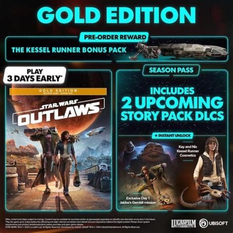 Star Wars Outlaws Preorders - Price Of Each Edition, Retailer-Exclusive ...