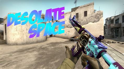 CS:GO - M4A4 | Desolate Space Gameplay - YouTube