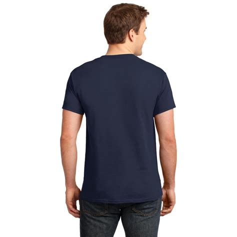 Buy Navy Blue Plain T shirt Online @ ₹399 from ShopClues