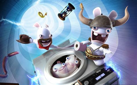 Rayman Raving Rabbids HD Wallpaper - Time Travel Chaos