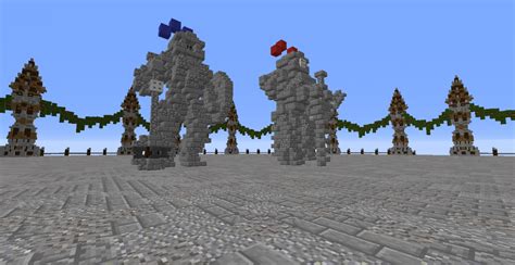 Knights Statues Minecraft Map