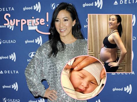 Olympic Figure Skater Michelle Kwan Welcomes Daughter After Secret Pregnancy! - Perez Hilton