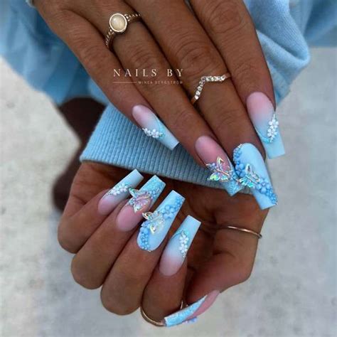 33 Ways Baby Blue Nails Will Make Your Manicure Next Level Gorgeous | BeautyStack