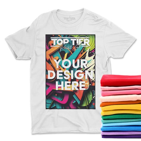 Custom T-Shirts with Full Color Printing – TopTierPrintLab