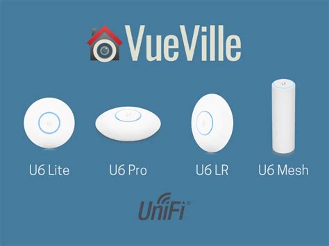 Ubiquiti UniFi AP U6 Lite vs Pro vs LR vs Mesh - VueVille