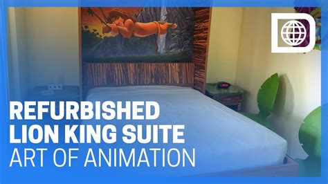 Refurbished Lion King Suite - Art of Animation - YouTube