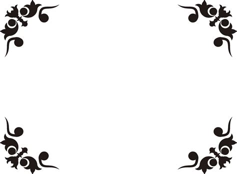 Black Certificate Border - ClipArt Best