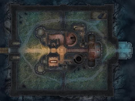 Castle Ravenloft - Realistic Maps - Dungeon Masters Guild | Dungeon ...