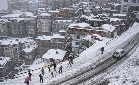 Shimla Weather, Snow Today - Himachal Capital Looks Like A Dream After Fresh Snow On Sunday. See ...