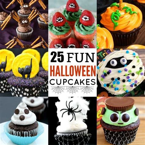 Easy Halloween Cupcakes Ideas - 25 Halloween cupcake ideas