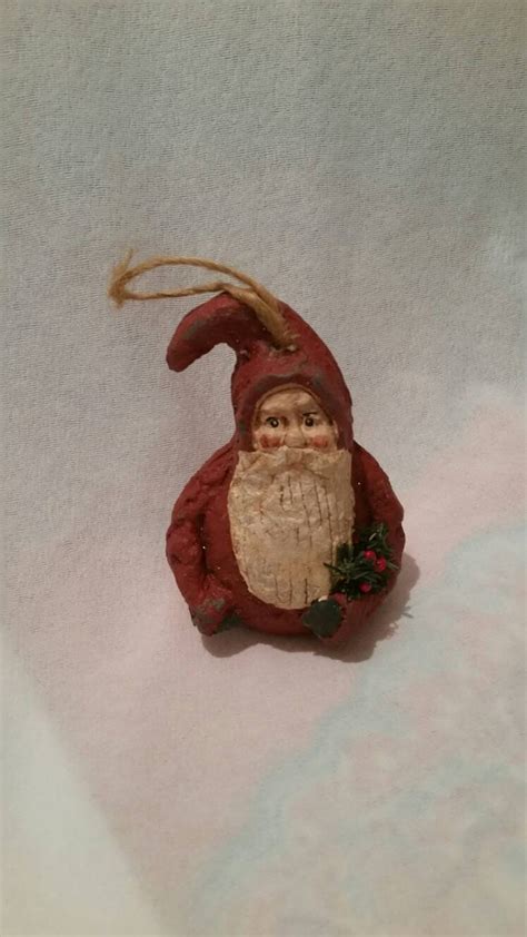 Vintage Handmade Old World Santa Claus Christmas Holiday - Etsy