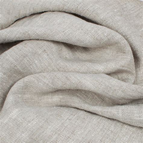 Softened Natural Linen Fabric QUITE HEAVY Linen 290 GSM - Etsy