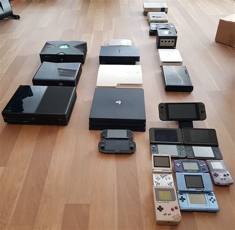 "family photo" of my console collection. : r/gaming