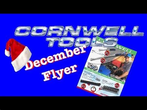 Cornwell Tools December Flyer - YouTube