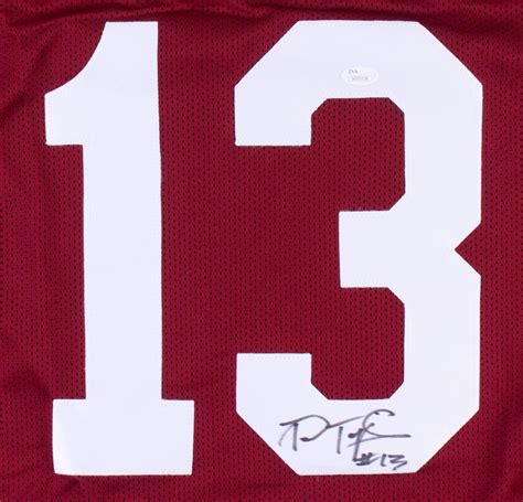 Tua Tagovailoa Signed Alabama Crimson Tide Jersey (JSA COA) | Pristine ...