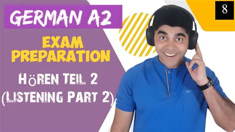 German A2 Listening exam part 2 I Goethe Zertifikat Hören Teil 2 - YouTube