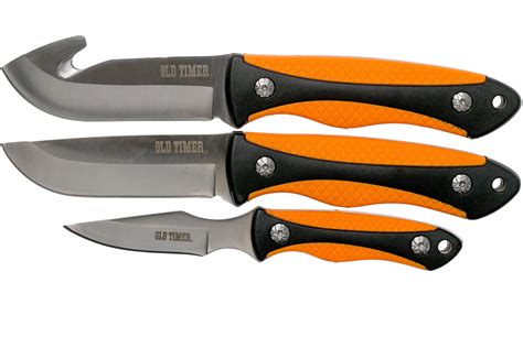 Old Timer Blaze-Black Hunting Kit 1129769 set hunting knives ...