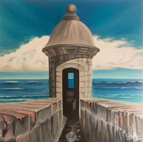 Puerto Rico Art Print, Puerto Rico, Puerto Rico Art, Puerto Rico painting, El Morro, Puerto Rico ...