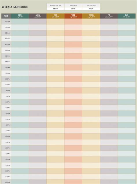 28 Free Time Management Worksheets | Smartsheet