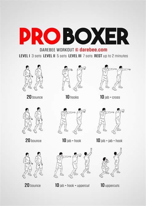 Pro Boxer Workout | Boxer workout, Boxing workout routine, Boxing workout