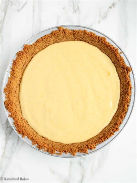 Lemon Meringue Pie with Graham Cracker Crust - Katiebird Bakes