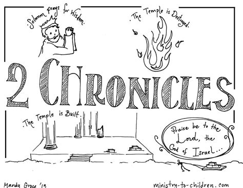 2 Chronicles Coloring Page Coloring Pages