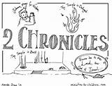 2 Chronicles Coloring Page Pages sketch template