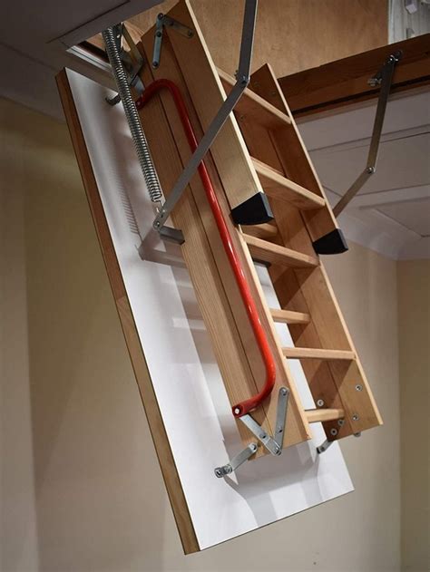 Deluxe Wooden Loft Ladder with Twin Handrails - Wonkee Donkee Tools