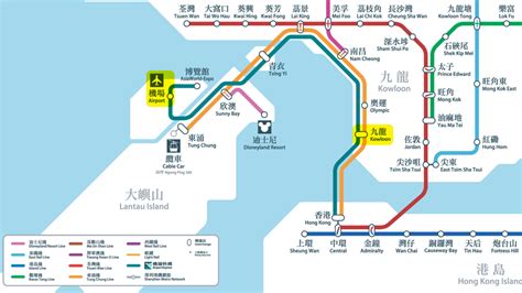 Top 61+ imagen hong kong airport express map - abzlocal fi