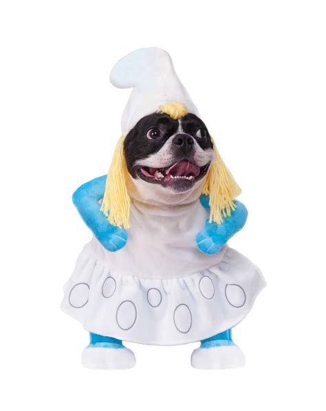 Walking Smurfette Dog Costume - Pet Costume Center