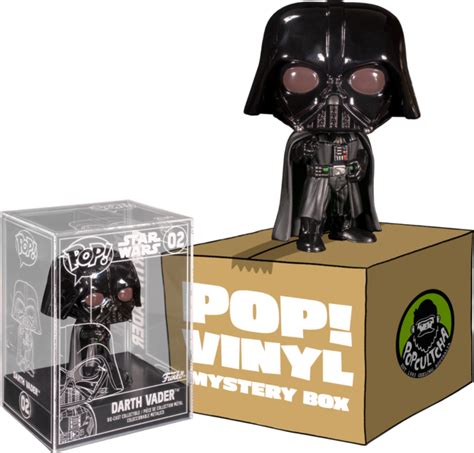 Star Wars | Darth Vader Diecast Metal Mystery Box (includes Vader & 4 Mystery Artist Series Pop ...