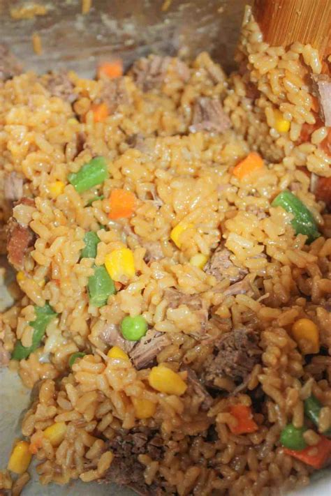 Instant Pot Beef and Rice - Kiss Gluten Goodbye