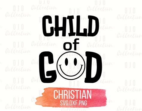 Child of God SVG Christian SVG Faith SVG Inspirational Svg - Etsy