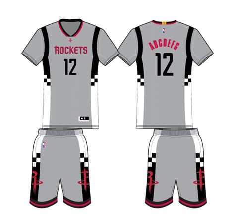 Houston Rockets Alternate Uniform - National Basketball Association ...