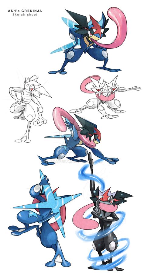 Commission: Ash's Greninja by zacharybla on DeviantArt